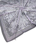 Valino Bulut Desenli Şifon Eşarp – 90x90 cm
