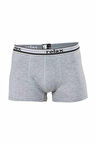 Relax Pamuklu Esnek Erkek Boxer Gri - 1268A