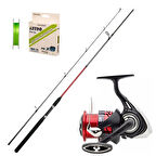 Daiwa Ninja 4000 - Remixon Flex 270cm Spin Olta Seti