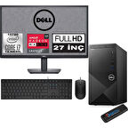 Dell Vostro 3910 MT Intel Core I7 12700 24GB 4TB SSD 27" FHD Windows 11 Home AMD RX550-4GB Masaüstü Bilgisayar 27N3910RX550H15 + Zetta USB Bellek