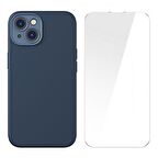 Baseus iPhone 14 Plus 6.7 Kamera Korumalı Kılıf ve Ful Kaplama Ekran Koruyucu, Gizli Magsafeli Kılıf