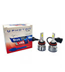 Pulsar Rs 200 Led Far Ampul Photon Duo 2 Adet Takım H11 Soğutucu Fanlı Led Xenon 12V-24V Arasmto