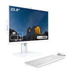 Xaser Xsr875 i7 4770 16GB Ram 128GB SSD 23.8" Webcam + Wifi Pivot All In One Bilgisayar