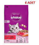 Whiskas Biftekli Havuçlu Kuru Kedi Maması 300 Gr*6 Adet