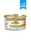 ProPlan Gourmet Gold Kiyilmis Ton Balikli Kedi Konservesi 85 Gr 12 Adet