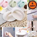 Çok Amaçlı Yapışkanlı Tutacak Kulp 5 Adet Kendinden Yapışkanlı Raf Açma Tutacağı Kulp