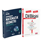 Ünlü Yayıncılık TYT Matematik Geometri Best Peak ve AKM Dil Bilgisi Soru Bankası Seti 2 Kitap