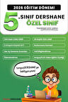 ERKEN KAYIT FIRSATI 2026 5. Sınıf Dershane Özel Sınıf ⭐⭐⭐⭐
