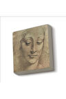 Baş Etüdü (Leonardo Da Vinci) Baskılı Taş Magnet 5X5