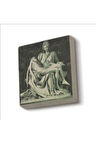 Pietà (Michelangelo, 1498) Baskılı Taş Magnet 5X5