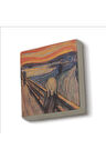 Çığlık (Edvard Munch, 1893) Baskılı Taş Magnet 5X5