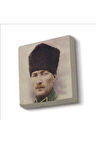 Mustafa Kemal Atatürk Baskılı Taş Magnet 5X5