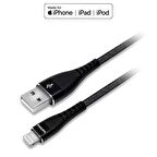 Philips Apple MFI Lisanslı UsbA to Lightning 1.2Metre Hızlı Data ve Şarj Kablosu Siyah DLC5204V/00