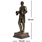 Şapkalı Atatürk Heykeli Biblo - Küçük Boy