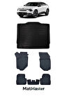 Citroen C4 2025 Model 5D Premium Ekstra Havuzlu Paspas Ve Bagaj Havuzu Set