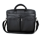 UNİSEX  ÇOK BÖLMELİ EL VE OMUZ ASKILI 15.6 İNÇ EVRAK VE LAPTOP ÇANTASI