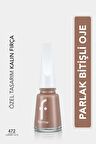 Flormar Klasik Parlak Bitişli Yüksek Pigmentli Oje -nail Enamel- 472 Caramel Latte New- 8682536036221
