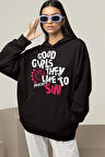 Good Girls They Like To Sın Blink-182 Unisex Oversize Hoodie