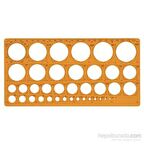 Maped Maped Daire Şablonu Cetvel 1-35mm