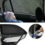 ARABA ARKA YAN CAM PERDE ANNE BEBEK EMZİRME PERDESİ OTO GÜNEŞLİK