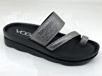 VOGA 1740 PLATİN ÇATLAK COMFORT CASUAL Kadın TERLİK