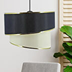 Barok Stil Pasta Avize Gold Şeritli Sarkıt Salon Yatak Odası 