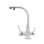  SU ARITMA CİHAZI İÇİN 3 YOLLUK BEYAZ MUSLUK