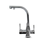 SU ARITMA CİHAZI İÇİN 3 YOLLU KROM MUSLUK