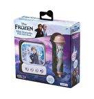 Disney Frozen Karlar Ülkesi Mini Karaoke Mikrofon Seti Işıklı Kemer Kancalı Lisanslı Mikrofonlu DY-3650-FR