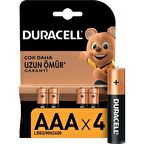 DURACELL AAA INCE KALEM 4 LU