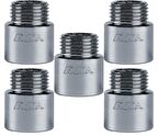 5 Adet ECA 1/2 2cm Uzatma Krom (Musluk Uzatma) 102134015 Pirinç  E.C.A
