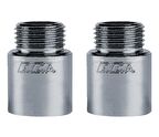 2 Adet ECA 1/2  2,5cm Uzatma Krom (Musluk Uzatma) 102134016 Pirinç E.C.A