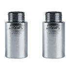 2 Adet ECA 1/2  4cm Uzatma Krom (Musluk Uzatma) 102134019 Pirinç E.C.A