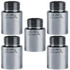 5 Adet ECA 1/2  3cm Uzatma Krom (Musluk Uzatma) 102134017 Pirinç E.C.A