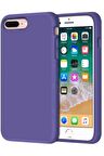 Iphone 7 Plus - 8 Plus Uyumlu Içi Kadife Lansman Silikon Kılıf