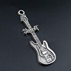 Slipknot Elektro Gitar Kolye Ucu - Antik Gümüş Kaplama - Kod:322