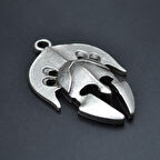 Gladyatör Miğfer Kolye Ucu - Antik Gümüş Kaplama - Kod:165