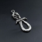 Metallica Kolye Ucu - Antik Gümüş Kaplama - Kod:305