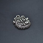 Minimal BTS Army Kolye Ucu - Antik Gümüş Kaplama - Kod:234