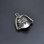 Star Wars - Darth Vader Kolye Ucu - Antik Gümüş Kaplama - Kod:97