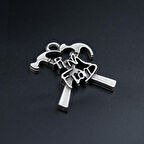 Pink Floyd Kolye Ucu - Antik Gümüş Kaplama - Kod:292