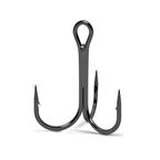 Vmc Round Üçlü Olta İğnesi 8540 BLACK-NO:6 - 10LU