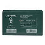 Monero Elektrikli Motor E Bike 12 Volt 32 Amper Dar Akü 267x78x170