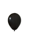 50 adet Siyah  lateks helyum uyumlu balon+siyah balon doğum günü parti süsleme helyum uyumlu