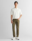 GANT Erkek Yeşil Regular Fit Pantolon
