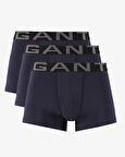 GANT Erkek Lacivert 3'lü Boxer