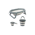 Nessiworld   Katlanır Banyo Küvet Seti 765 Antrasit