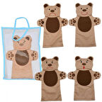 Nessiworld AND-5005 Yüz İfadeleri Kukla Seti 6'Lı -Anadolu