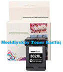 HP 302XL-F6U68AE (1110-2130-2132-2134-3630-3632-3633-3634-3636-3638-4520-4522-4523-4524-4525-4527-4528-3830-3831-3832-3833-3834-3835-4650-4652-4654-4655-4657-4658-5220-5230) Muadil Siyah Kartuşu