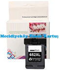 HP 652XL-F6V25AE (1115-2135-2136-3635-3636-3775-3785-3787-3790-3835-4535-4675-5075-5085-5275-5675) Muadil Siyah Kartuşu
